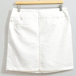 S.C. & CO Ladies' Denim Skort White